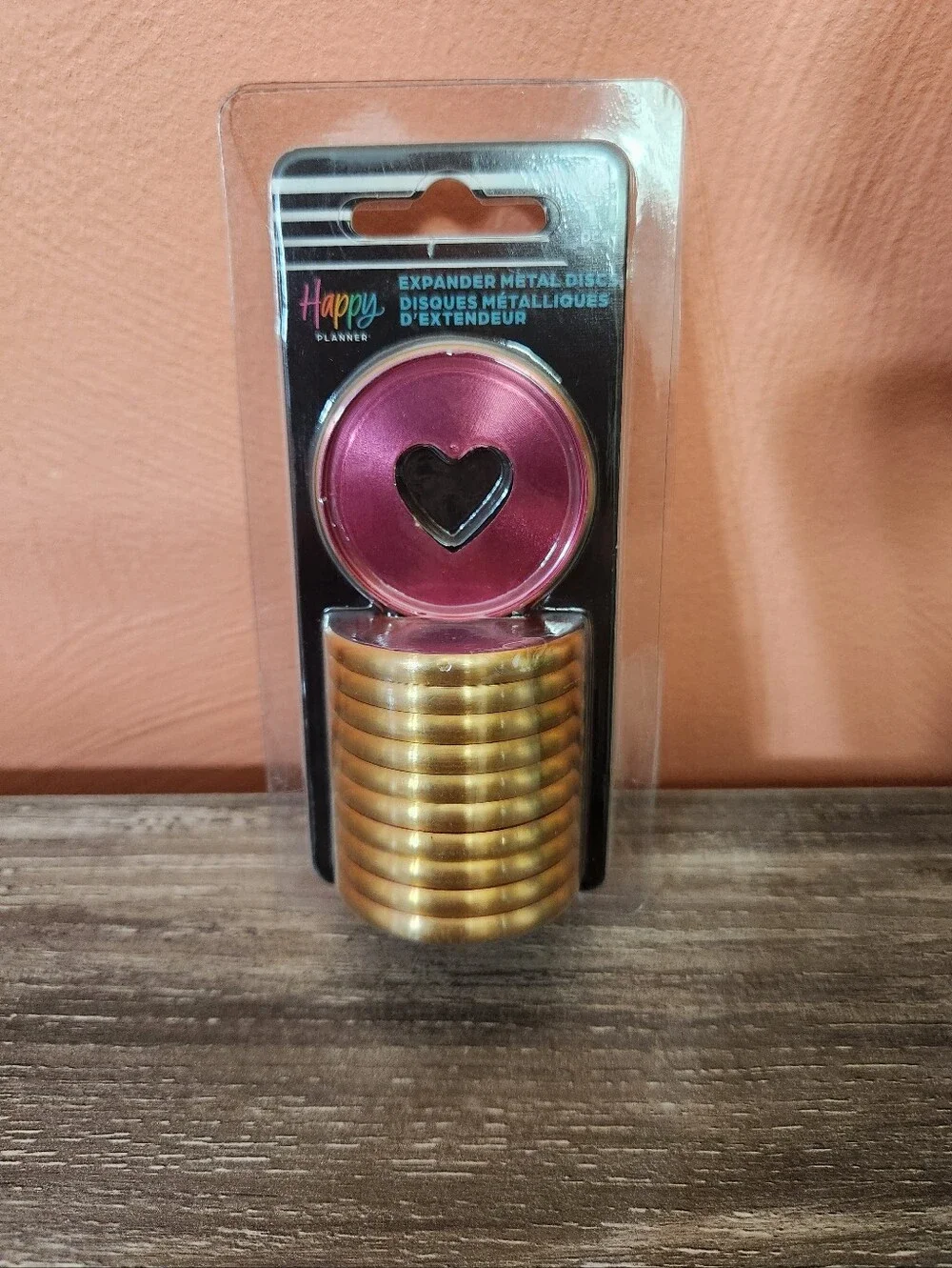 NEW Happy Planner Expander Metal Disc Set - Rose Gold & Copper
